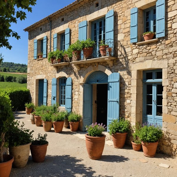 Où peut-on louer une maison de vacances en Provence avec des ateliers de poterie et des visites de vignobles?